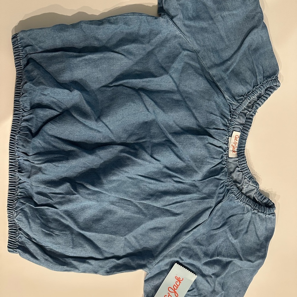Cat & Jack Blue Kids Blouse